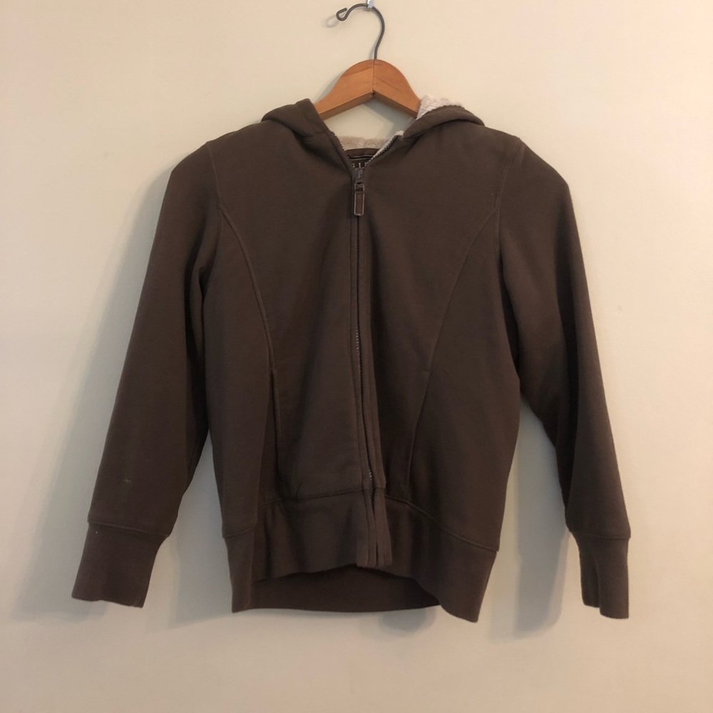 L.L.Bean fleece lined zip up hoodie